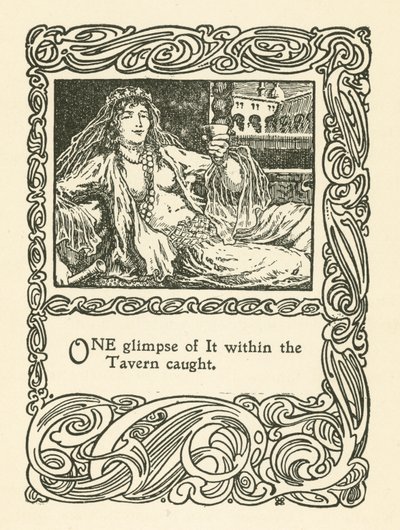 Illustration für Rubaiyat von Omar Khayyam von English School