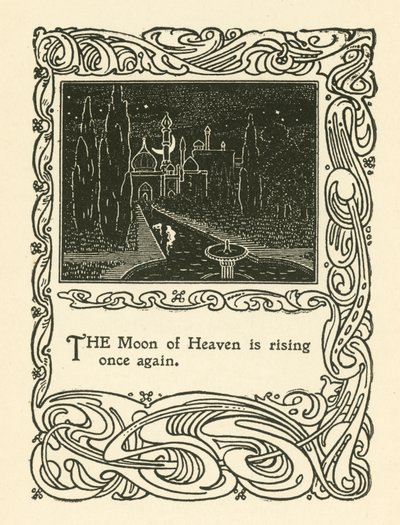 Illustration für Rubaiyat von Omar Khayyam von English School