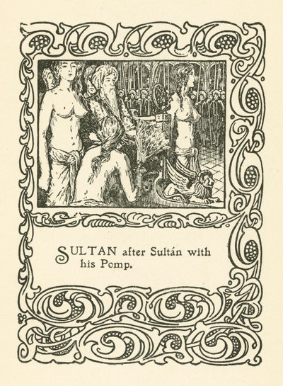 Illustration für Rubaiyat von Omar Khayyam von English School