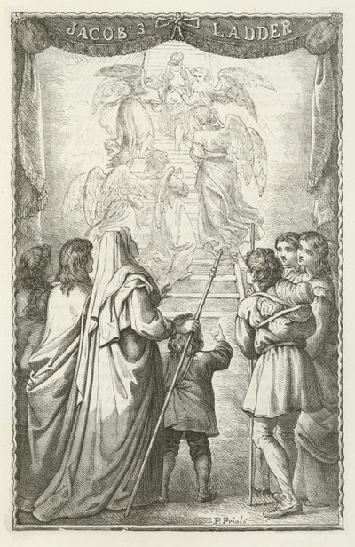 Illustration für Die Pilgerreise von John Bunyan von English School
