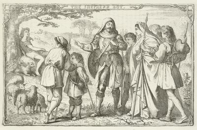 Illustration für Die Pilgerreise von John Bunyan von English School