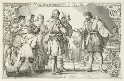 Illustration für Die Pilgerreise von John Bunyan von English School