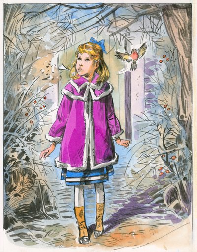 Illustration für The Secret Garden von English School