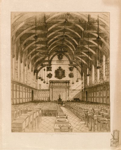 Innenansicht der Westminster School von English School
