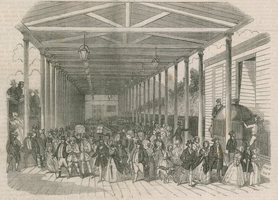 Innenraum des Great Western Railway Terminals von English School