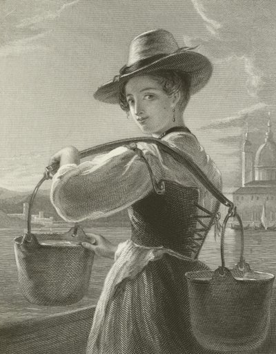 Italienischer Wasserträger von English School