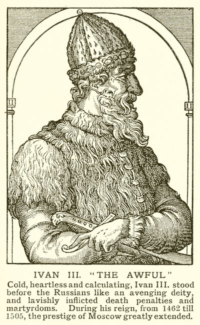Iwan III. der Schreckliche von English School