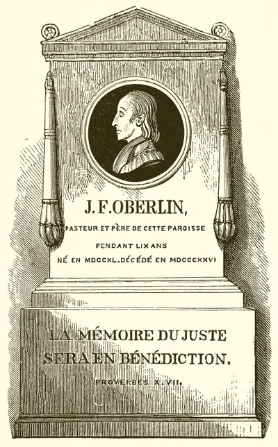J. F. Oberlin Denkmal von English School