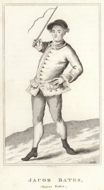 Jacob Bates, Pferdereiter von English School