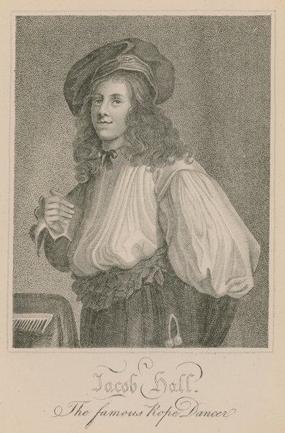 Jacob Hall, der berühmte Seiltänzer von English School