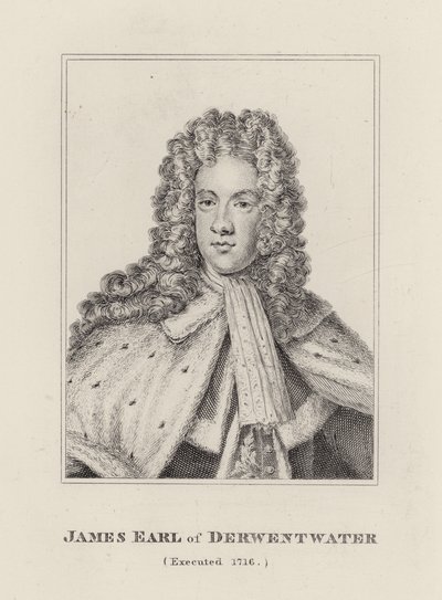 James Radcliffe, Earl of Derwentwater (Gravur) von English School