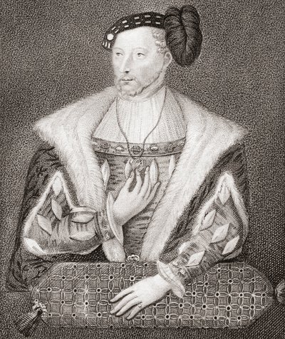 James V., König von Schottland von English School