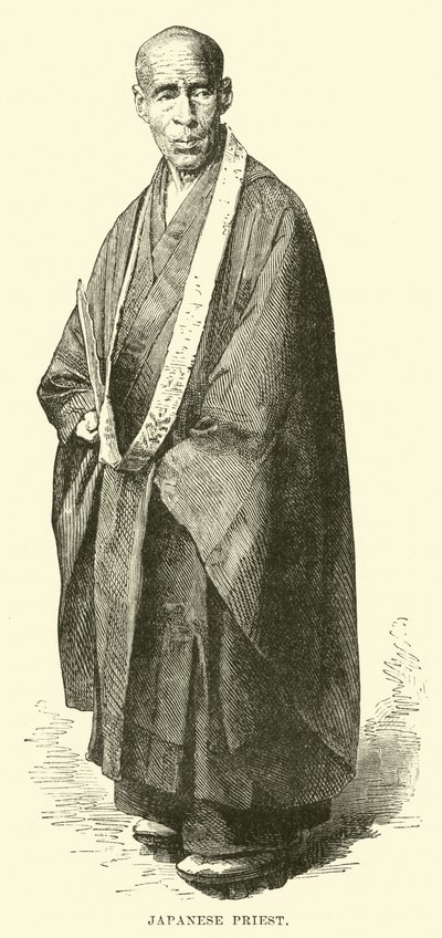 Japanischer Priester von English School