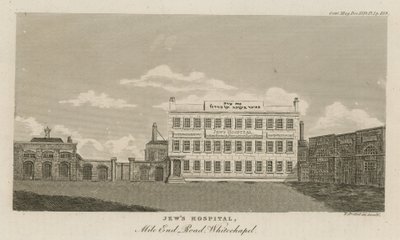 Judenkrankenhaus, Mile End Road, Whitechapel von English School