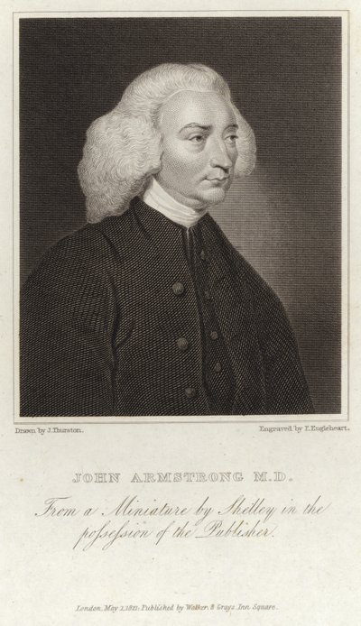 John Armstrong - Schottischer Dichter und Arzt (1709-1779) von English School
