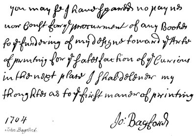 John Bagford von English School