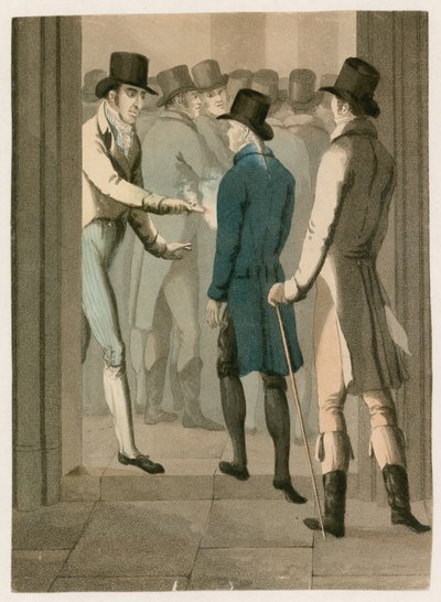 John Bellingham ermordet den Rt Hon Spencer Perceval in der Lobby des House of Commons von English School
