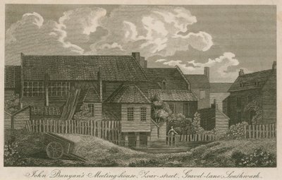 John Bunyans Versammlungshaus, Zoar Street, Gravel Lane, Southwark von English School