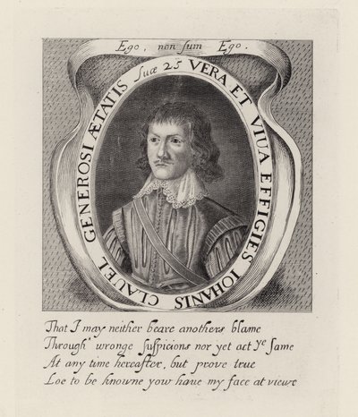 John Clavel (Gravur) von English School