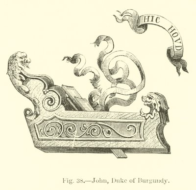 Johann, Herzog von Burgund von English School