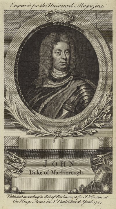 John, Herzog von Marlborough von English School