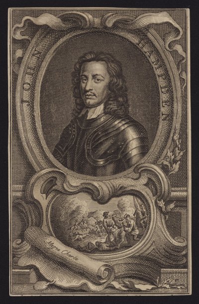 John Hampden, englischer Parlamentarier und Soldat von English School