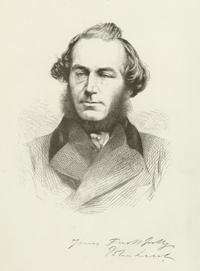 John Leech, Porträt von English School
