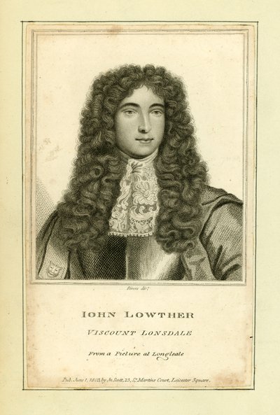 John Lowther, Viscount Lonsdale von English School