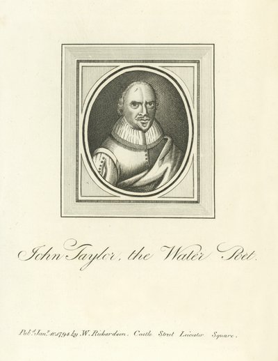 John Taylor, der Wasserpoet von English School