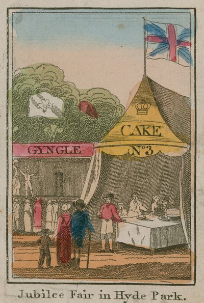 Jubiläumsmesse im Hyde Park, 1814 von English School