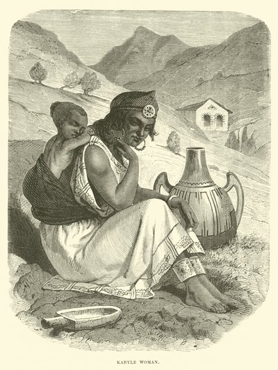 Kabyle-Frau von English School