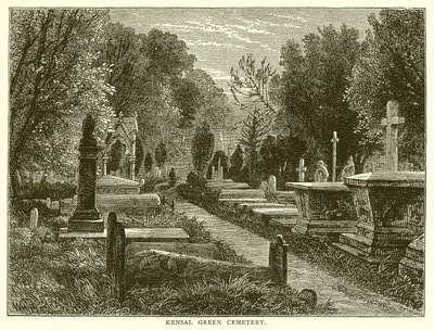 Kensal Green Friedhof von English School