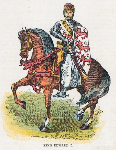 König Eduard I. von English School