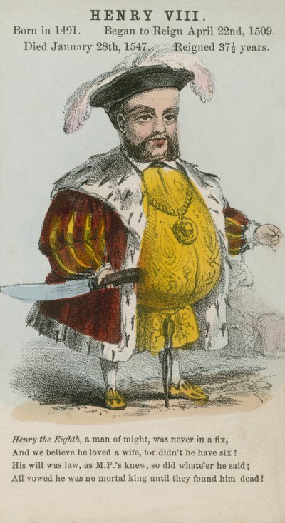 König Heinrich VIII von English School