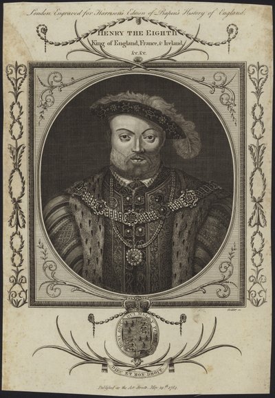 König Heinrich VIII. von England von English School