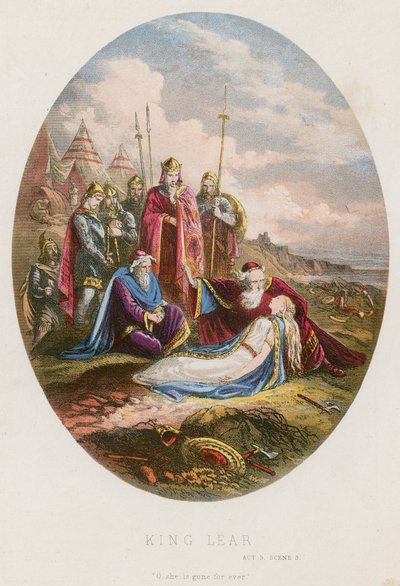König Lear, Akt V Szene iii von English School