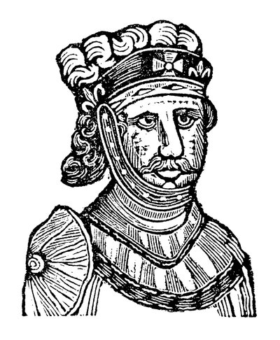 König Richard I., genannt Löwenherz von English School