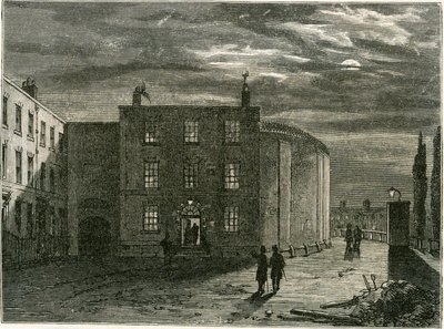 Kings Bench-Gefängnis, London von English School