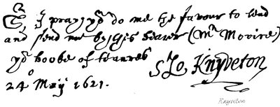 Knyveton von English School