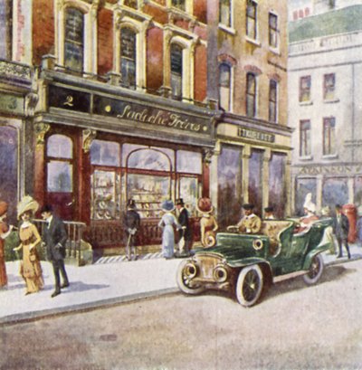 Lacloche Freres, 2 New Bond Street von English School