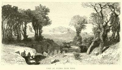 See von Fusaro bei Baiae von English School