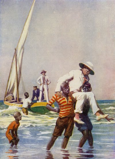 Landung in Ostafrika von English School