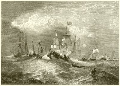 Landung von Wilhelm von Oranien in Torbay von English School