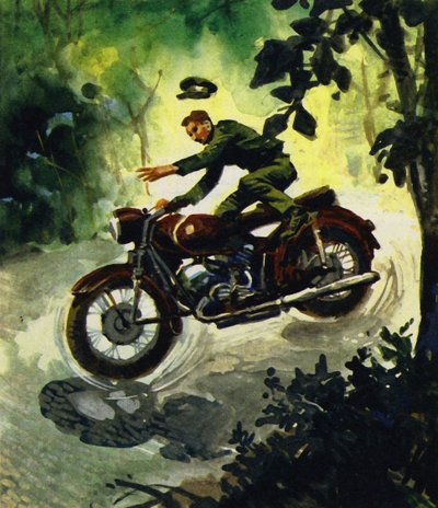 Lawrence starb 1935 bei einem Motorradunfall von English School