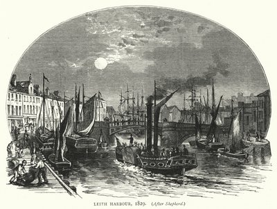 Leith Hafen von English School