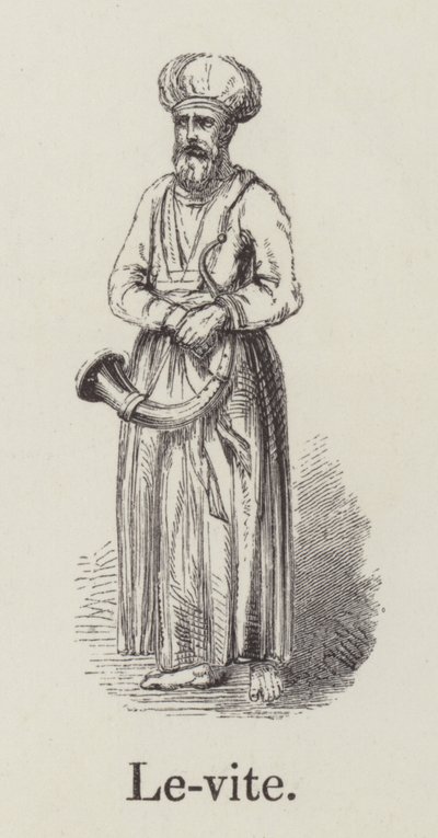 Levit (Gravur) von English School