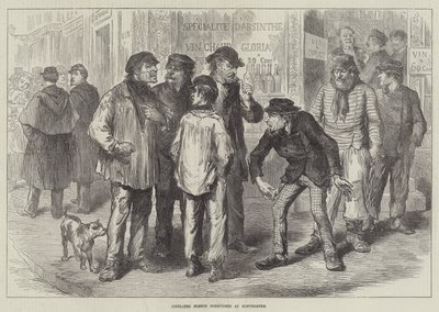 Befreite französische Kommunarden in Montmartre von English School