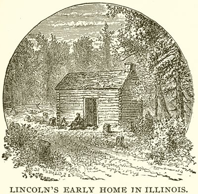 Lincolns frühes Zuhause in Illinois von English School