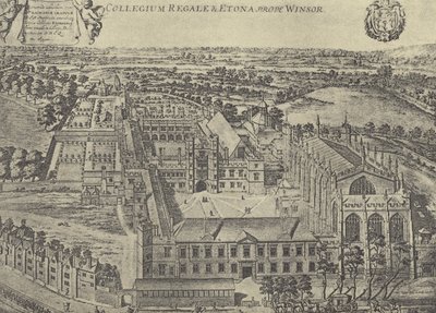 Loggans Druck, um 1685 (Gravur) von English School
