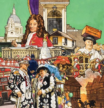 London Montage von English School